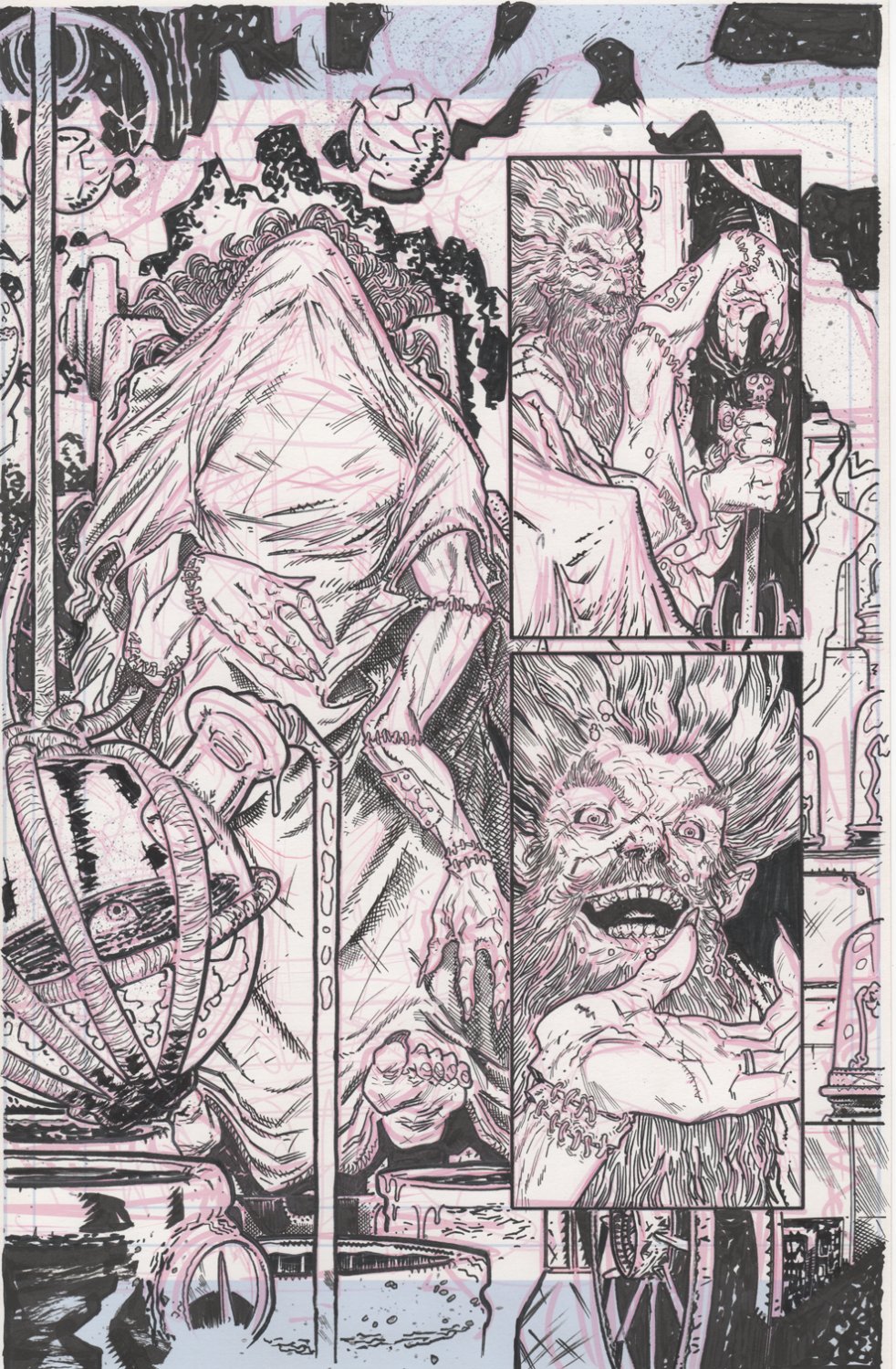 Image of Heavy Metal #287 page 01: Living Dead Girl Issue 287 Page 01