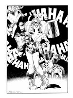Harley & the Hyennas Comic Art