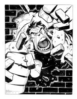 Hulk Page Pin-Up Comic Art