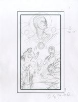 3 of Pentacles - Teen Titans prelim Page Preliminary Comic Art