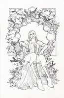Meghan Hetrick | marauders #26 (emma frost) cover issue 26 page cover | Comic Art House
