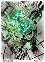 TMNT Drop - Mutagen Man Comic Art