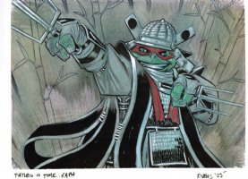 TMNT Drop - Turtles in Time Raphael Comic Art