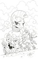 My Little Pony #89 Cover Issue 89 Page Cover Comic Art